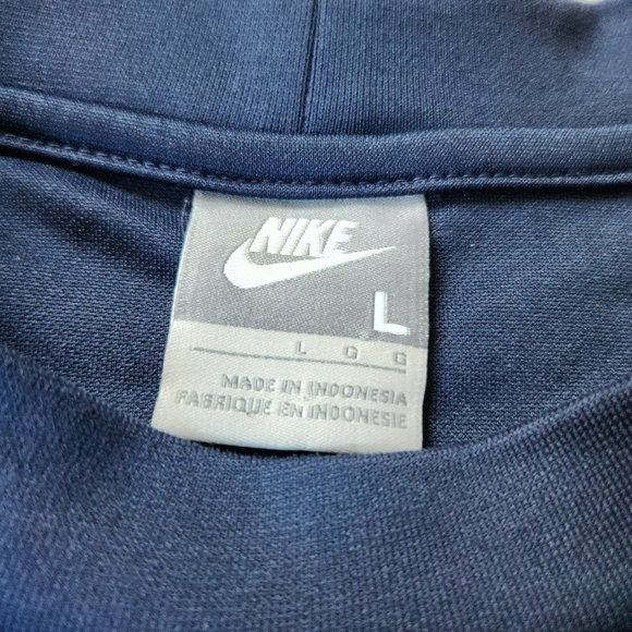 Nike Sz L Center Swoosh Long Sleeve Top - Picture 3 of 5